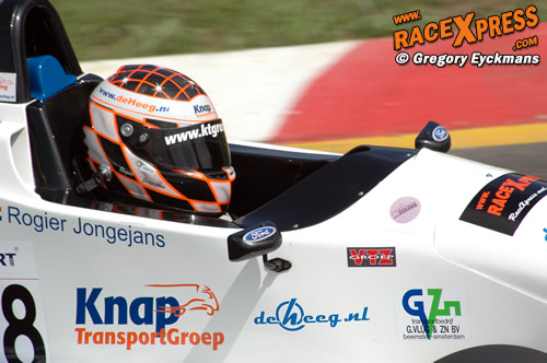 Rogier Jongejans in actie